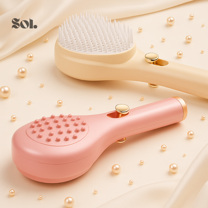 Self Cleaning Hair Brush