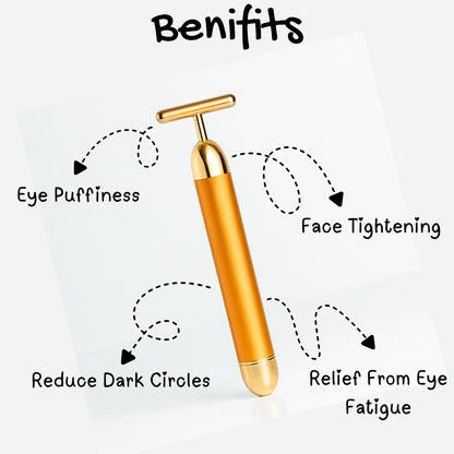 24K Gold Face Massager