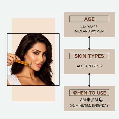 24K Gold Face Massager